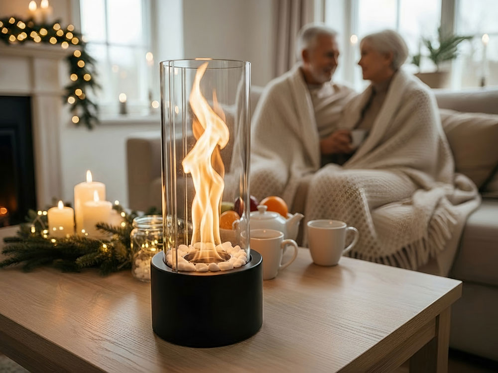 Биокамин с вьющимся пламенем Dance of flame — изображение 15