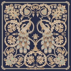 Платок Русское золотное шитьё