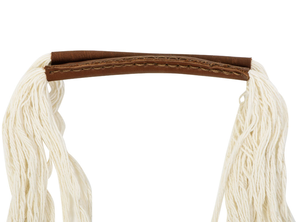 Авоська Dream из натурального хлопка с кожаными ручками, 15 л — изображение 2