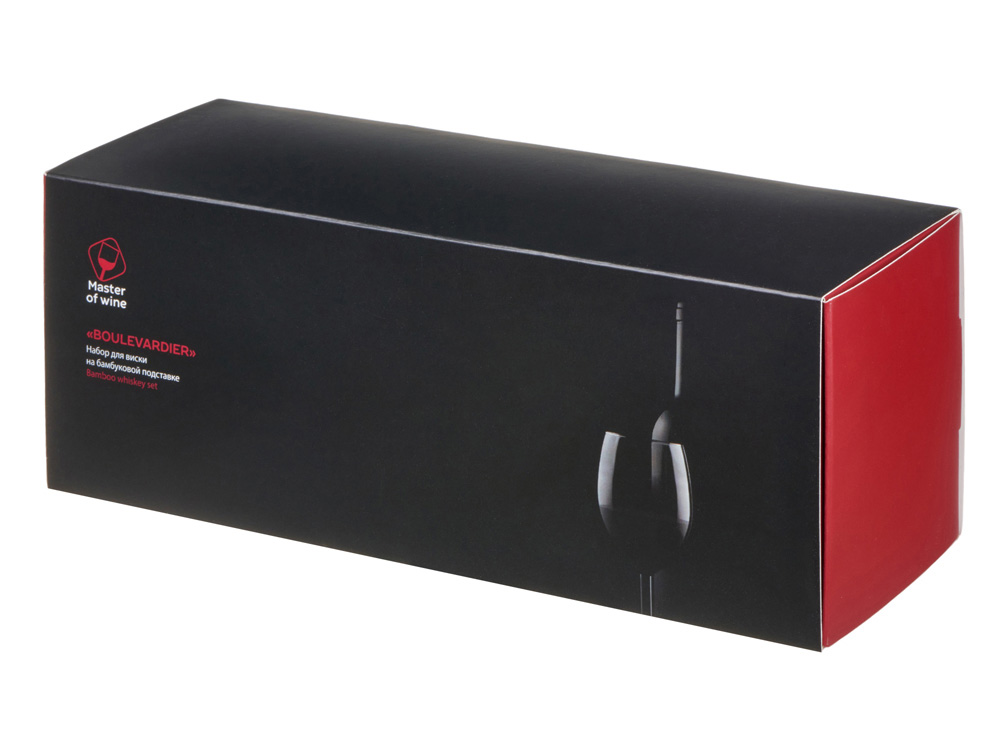 Набор для виски на бамбуковой подставке Boulevardier — изображение 15