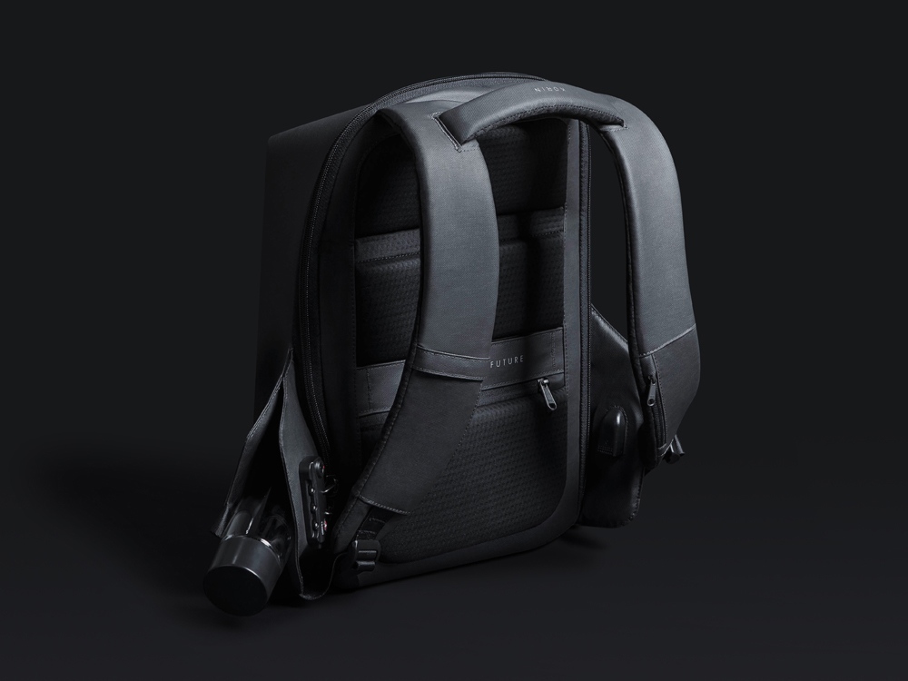 Водостойкий антикражный рюкзак Hipack для ноутбука 15.6 — изображение 10