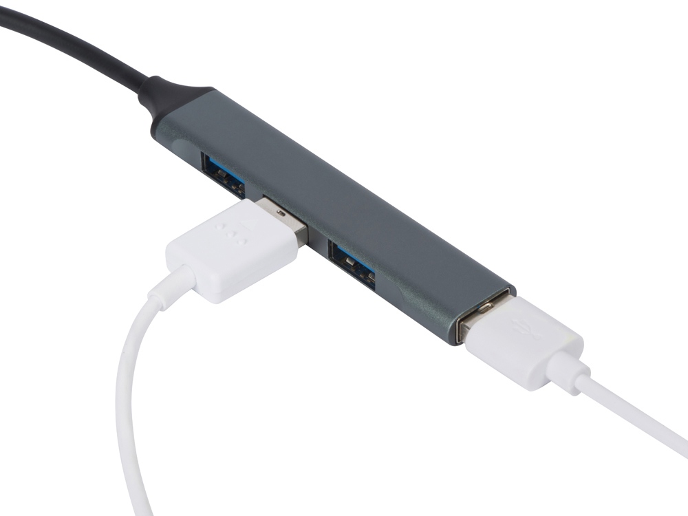 USB-хаб Link с коннектором 2-в-1 USB-C и USB-A, 2.0/3.0 — изображение 5