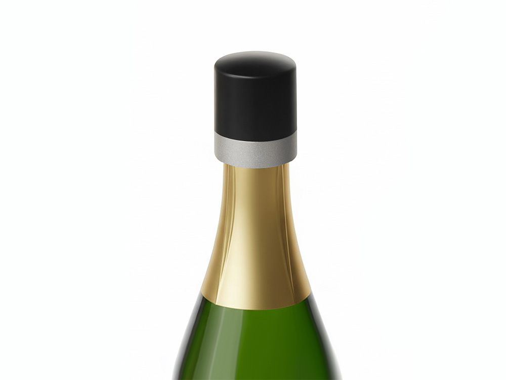 Набор из двух бокалов и пробки для шампанского Bubbly Bliss — изображение 10