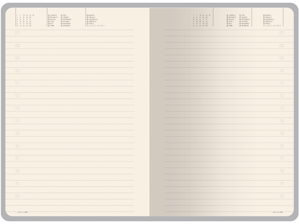 Ежедневник недатированный А5 Megapolis Nebraska — изображение 5