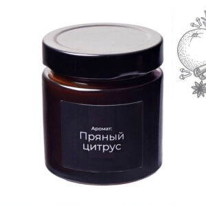 Свеча ароматическая Noella, пряный цитрус