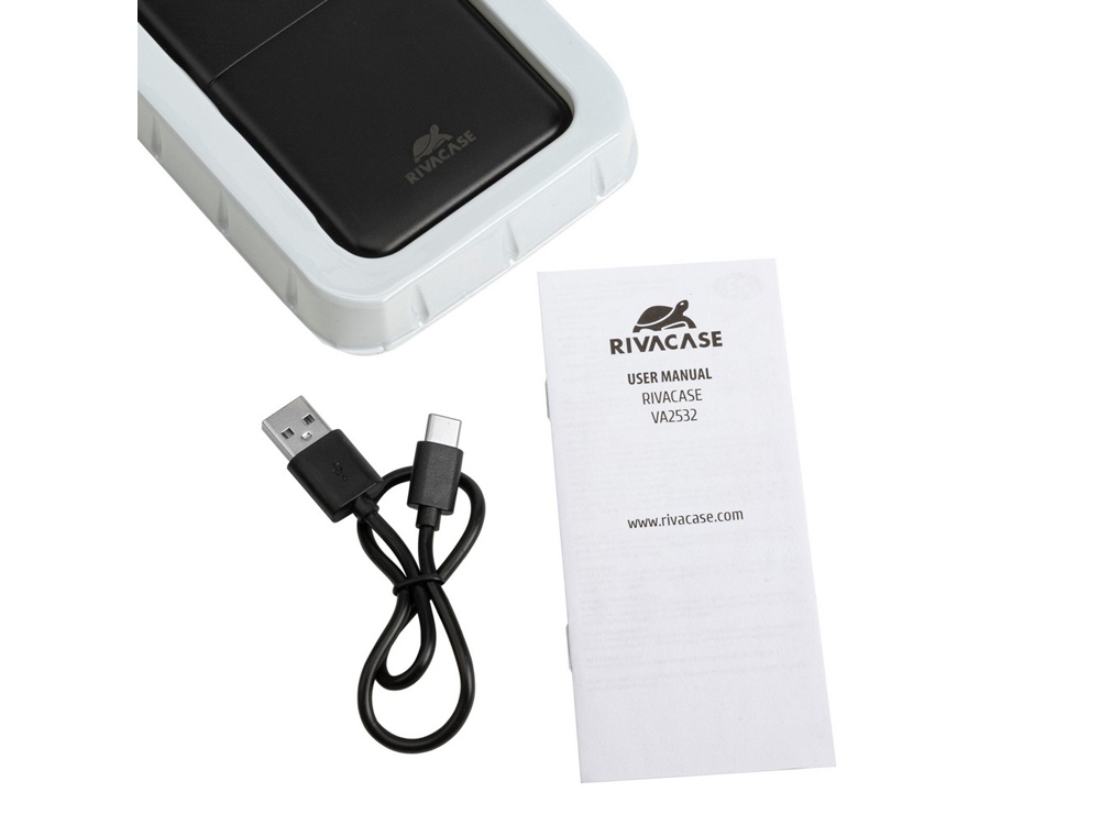Внешний аккумулятор с быстрой зарядкой QC/PD VA2532, 10000 mAh — изображение 19