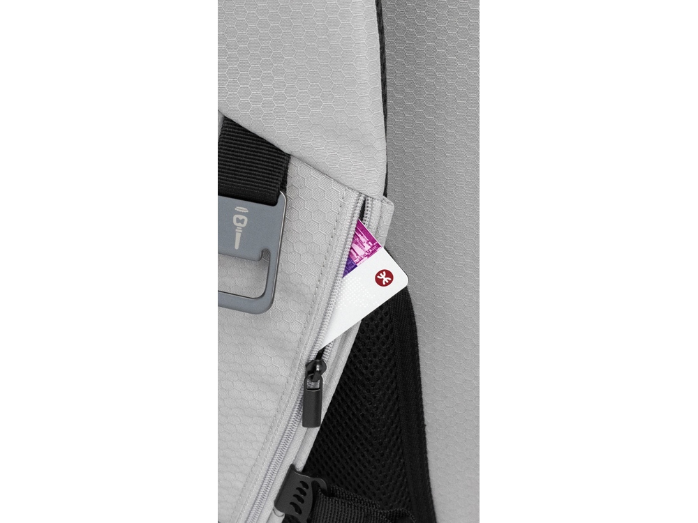 Рюкзак Nomad для ноутбука 15.6 из водостойкого переработанного пластика с изотермическим отделением — изображение 13