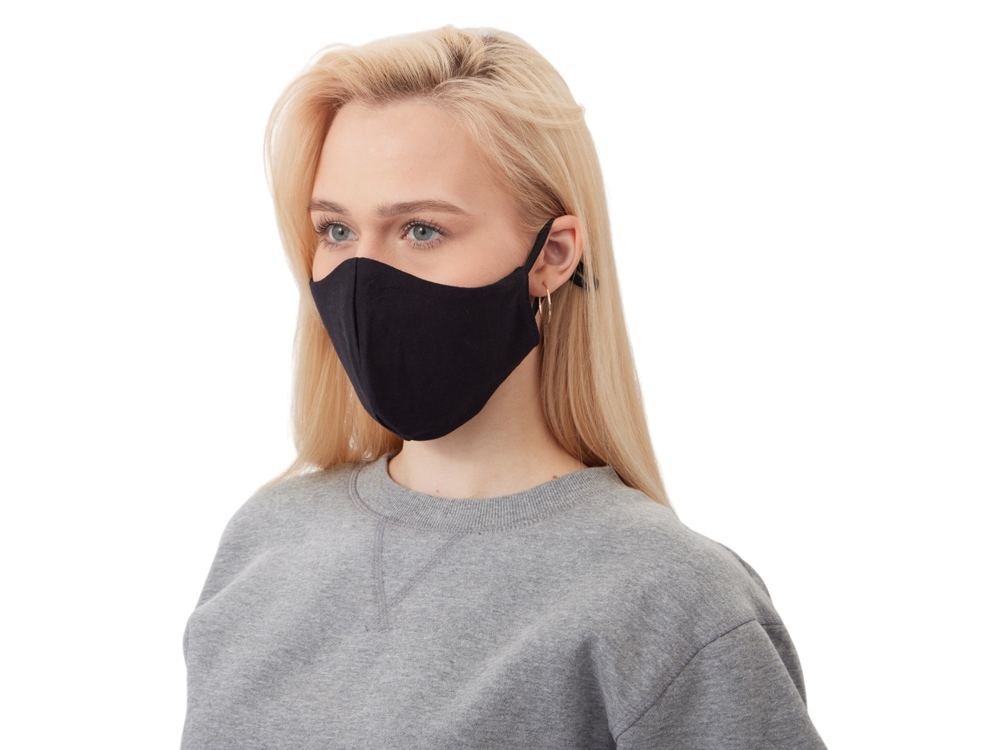 Маска для лица многоразовая с фиксаторами — изображение 3