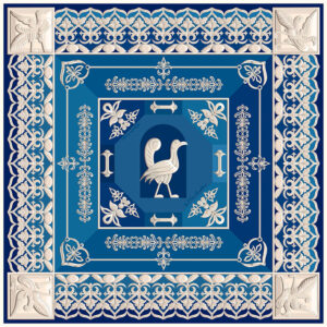 Платок Птица дивная