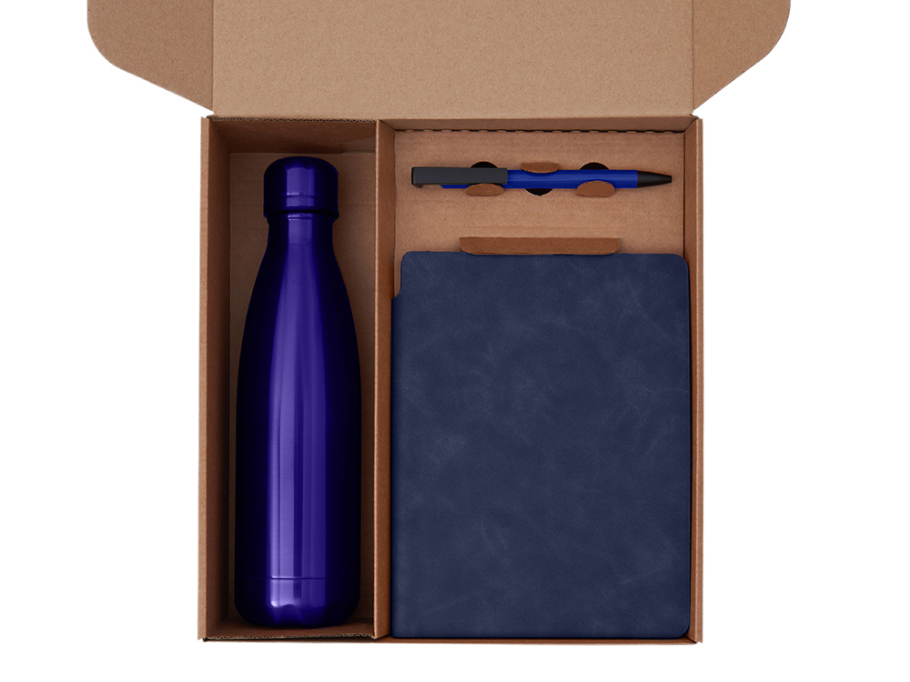 Набор Teanote с термобутылкой, блокнотом, ручкой и чаем — изображение 2