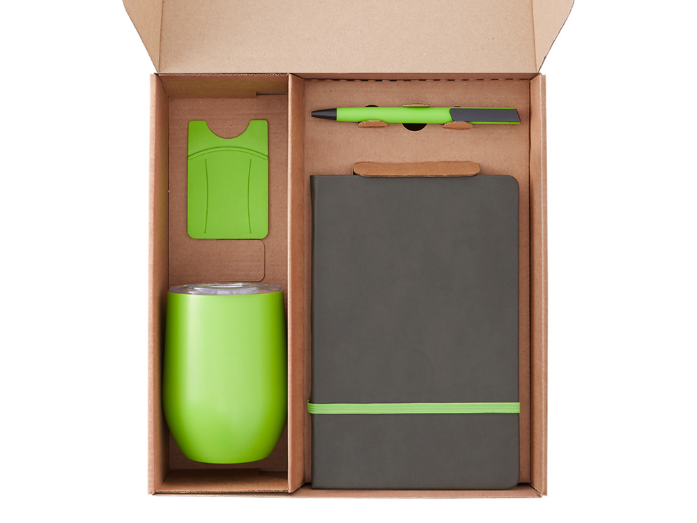 Набор Refreshment с термокружкой, блокнотом, ручкой и ланчбоксом — изображение 2