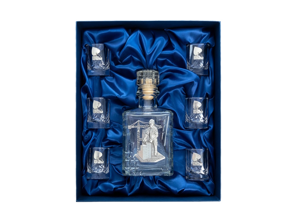 Набор со штофом Строительный — изображение 2