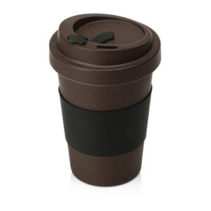 Стакан из кофе с силиконовой манжетой Latte