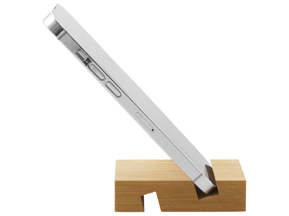 Подставка для телефона Plix из бамбука — изображение 5