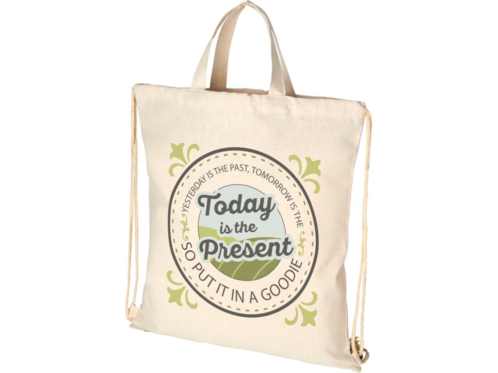 Сумка-рюкзак Pheebs из переработанного хлопка, 210 г/м² — изображение 4