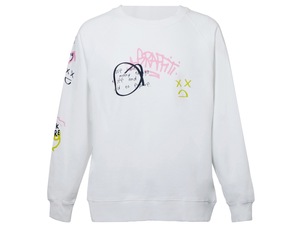 Свитшот оверсайз с рукавом реглан Belgrade, унисекс