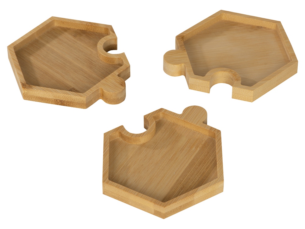 Набор костеров-менажниц в форме пазла Sota — изображение 4