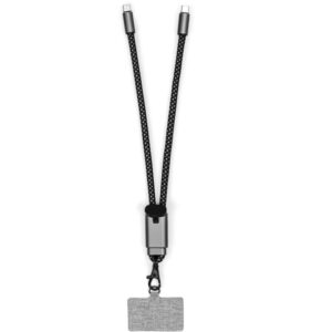 Ремешок-держатель для телефона с зарядным кабелем USB-C - USB-C Lany Wristband Charge Eco