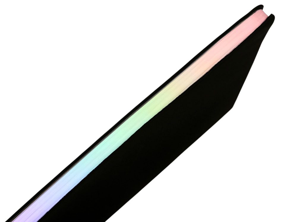 Блокнот А5 в гибкой обложке Fellini с голографическим срезом — изображение 8