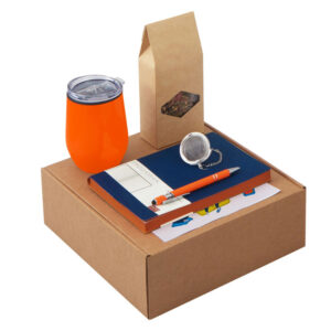 Набор Writea с ежедневником, ручкой и термокружкой