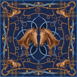 Платок Конный клуб