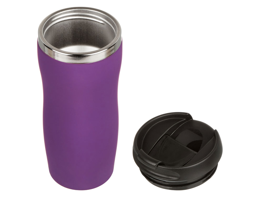 Термокружка Double wall mug С1 soft-touch, 350 мл — изображение 2