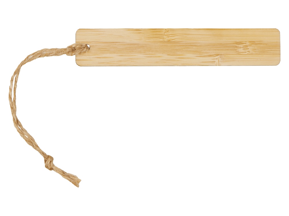 Закладка с линейкой из бамбука Bookmark — изображение 3