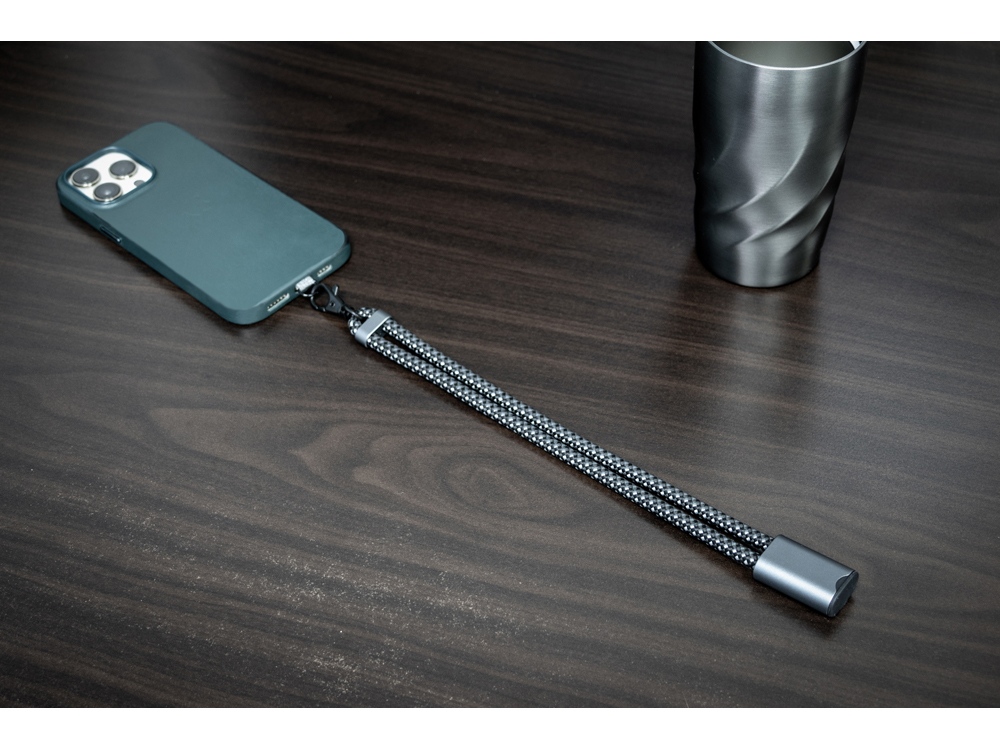 Ремешок-держатель для телефона с зарядным кабелем USB-C - USB-C Lany Wristband Charge Eco — изображение 15