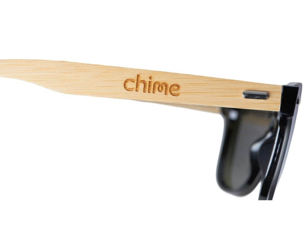 Очки солнцезащитные из бамбука с зеркальными линзами Rockwood Motion с гравировкой — изображение 2