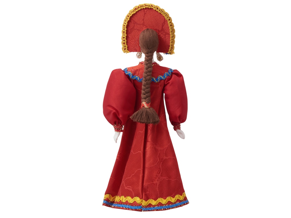 Подарочный набор: кукла фарфоровая, мёд с гецким орехом — изображение 11