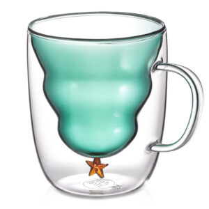 Кружка с двойными стенками с елочкой внутри Winter Wonderland