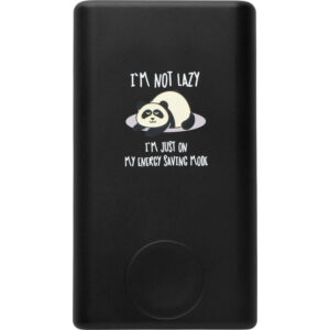 Внешний беспроводной аккумулятор 2-в-1 с функцией зарядки Apple Watch, QC/PD AtomIQ, 10000 мАч с тампопечатью