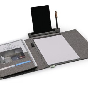 Портфолио А4 из RPET NotyFolio Eco с отделением для ноутбука 13