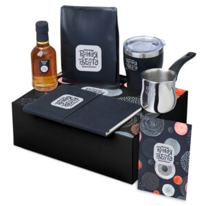 Подарочный набор Re:y. Routine с туркой, термокружкой и кофе