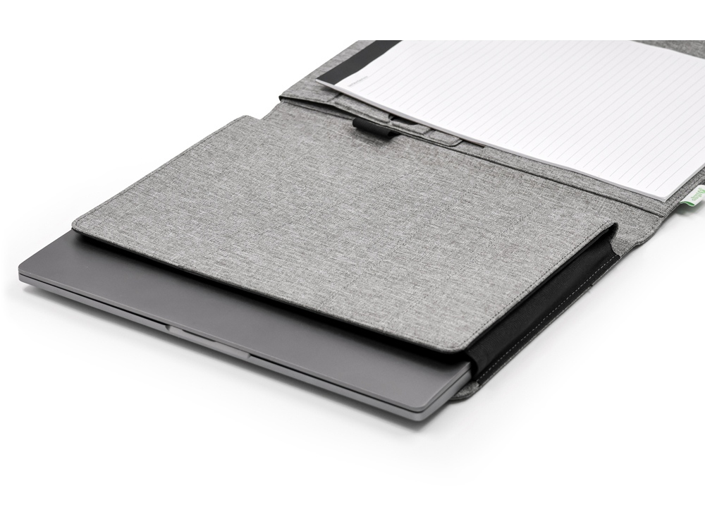 Портфолио А4 из RPET NotyFolio Eco с отделением для ноутбука 13 — изображение 4