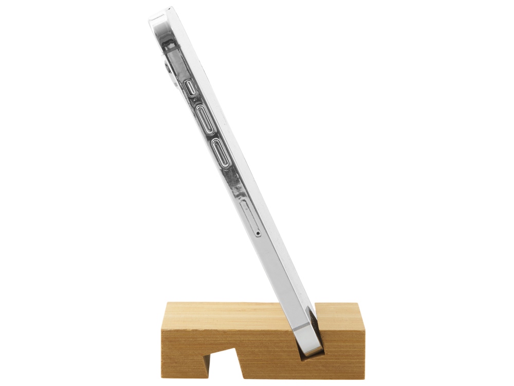 Подставка для телефона Plix из бамбука — изображение 6