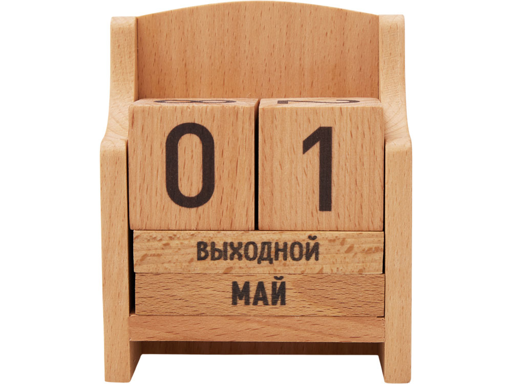 Вечный календарь из бука — изображение 9