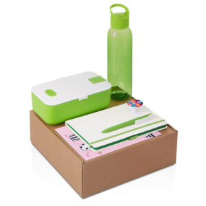 Набор Bitetime с бутылкой для воды, блокнотом, ручкой и ланчбоксом