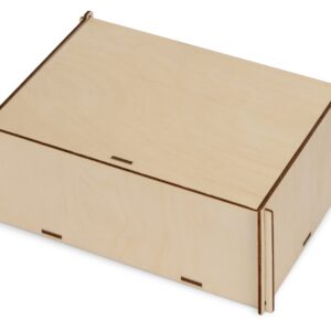 Деревянная коробка с наполнителем-стружкой Ларь