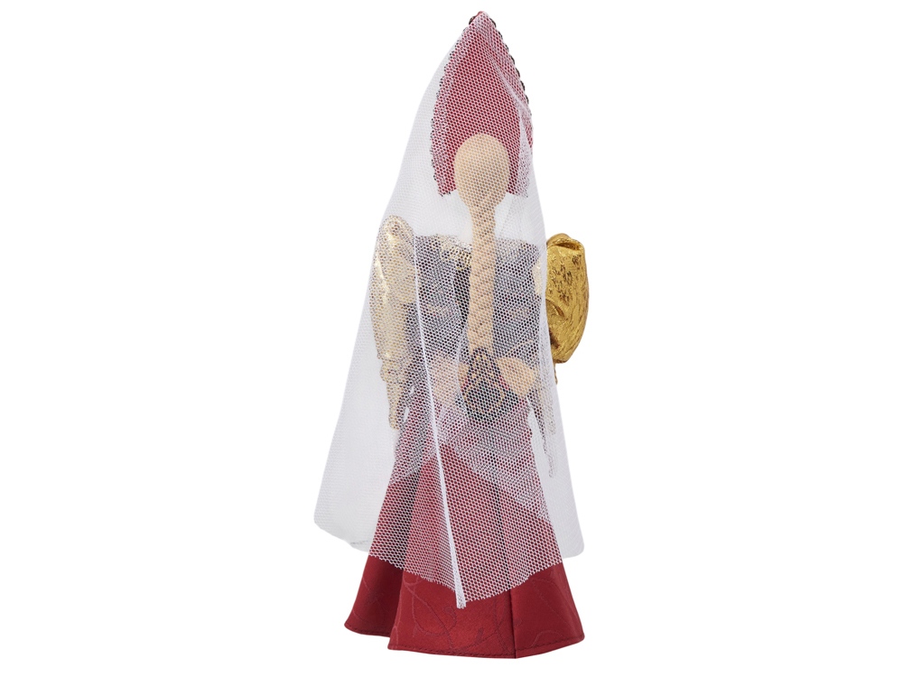 Подарочный набор: кукла фарфоровая, мёд с гецким орехом — изображение 14