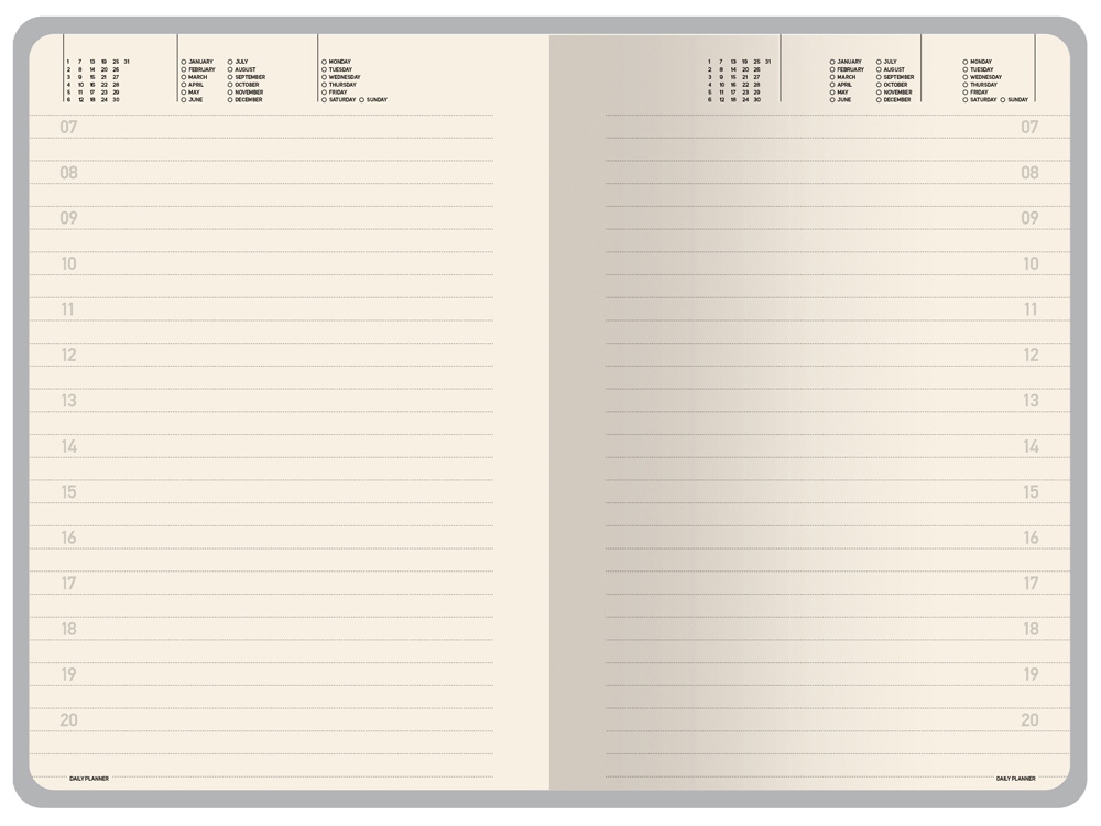 Ежедневник недатированный А5 Megapolis Velvet Flex — изображение 7