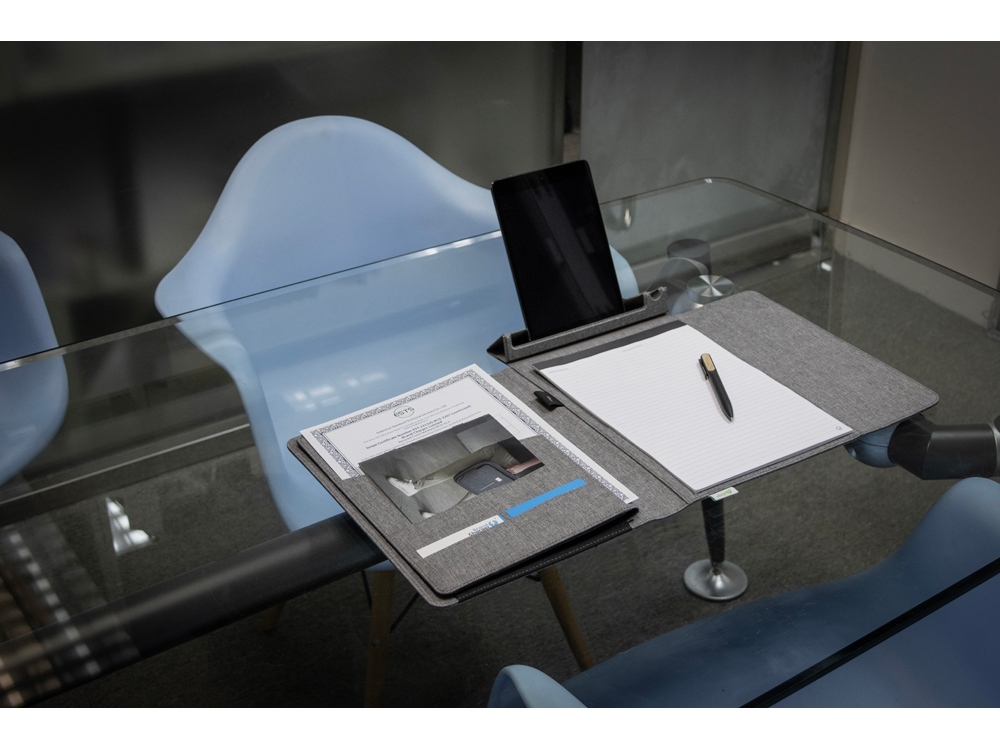 Портфолио А4 из RPET NotyFolio Eco с отделением для ноутбука 13 — изображение 7