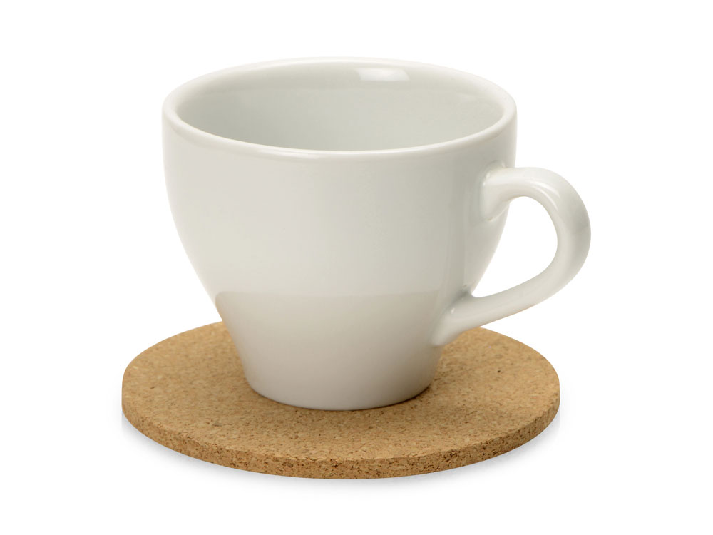 Набор костеров из пробки в хлопковом мешке Bali — изображение 3