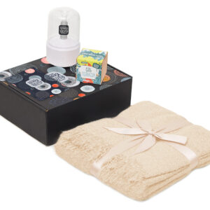 Подарочный набор Re:y. Grow с пледом, увлажнителем и набором для выращивания