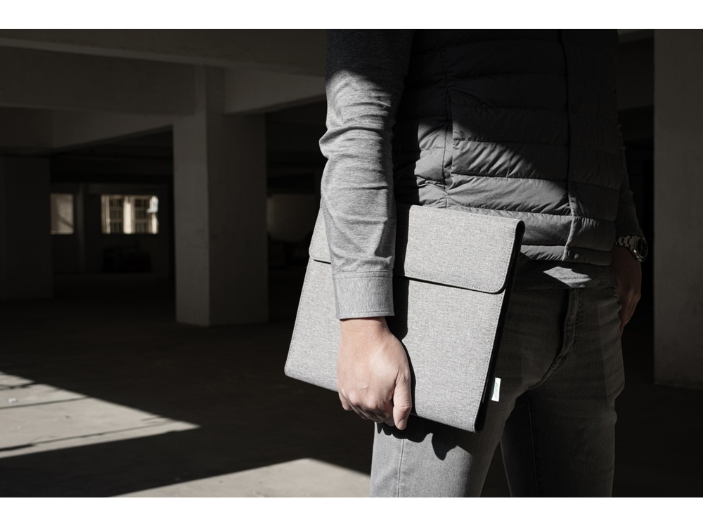Портфолио А4 из RPET NotyFolio Eco с отделением для ноутбука 13 — изображение 8