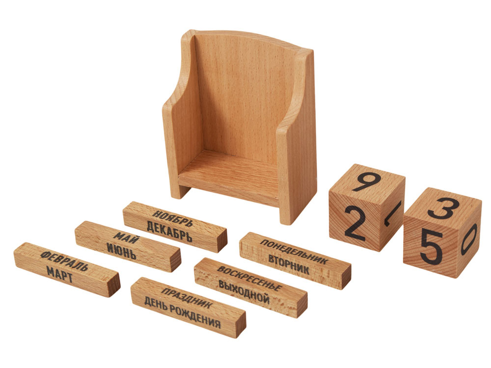 Вечный календарь из бука — изображение 3