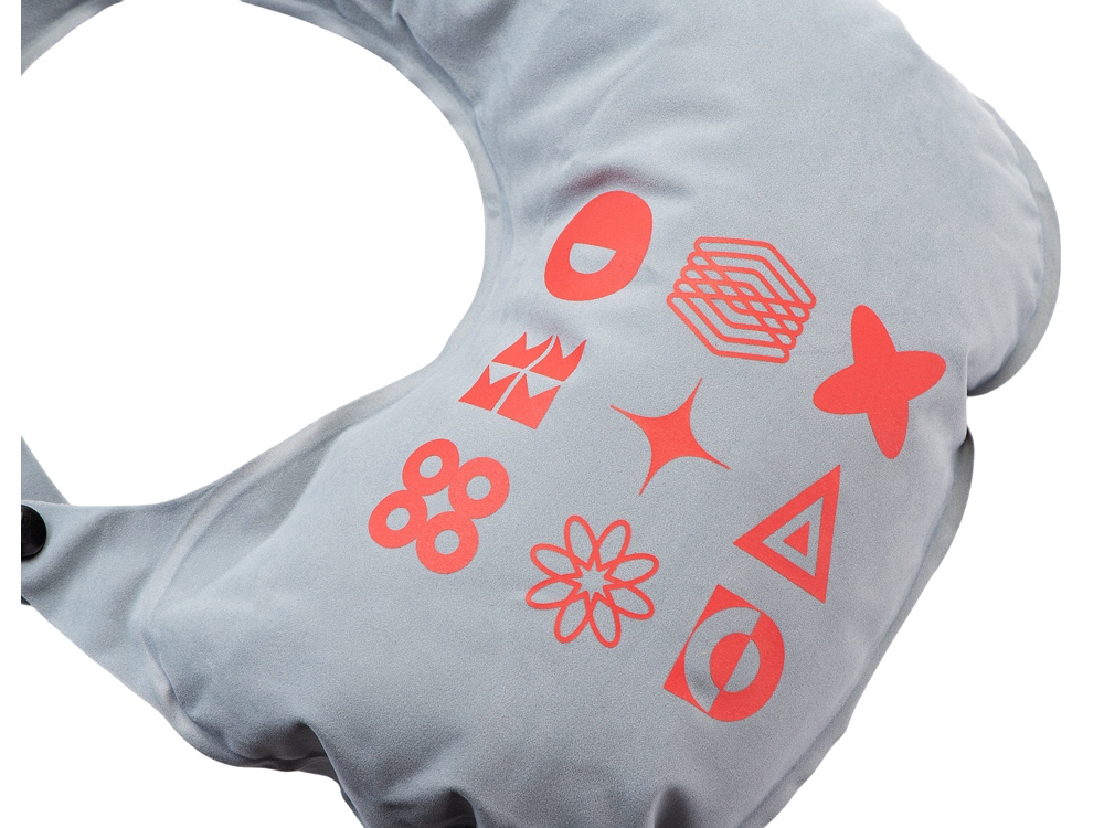 Подушка для путешествия с помпой Push с термотрансфером — изображение 2