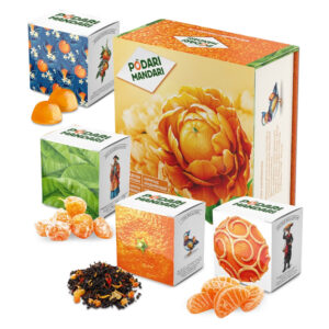 Подарочный набор с чаем и сладостями ПодариМандари