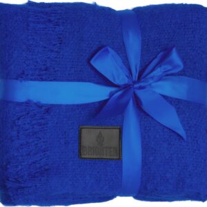 Плед акриловый Mohair с патчем