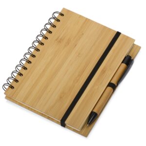 Блокнот Bamboo tree с ручкой